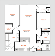 Plan 2A 114 floor plan